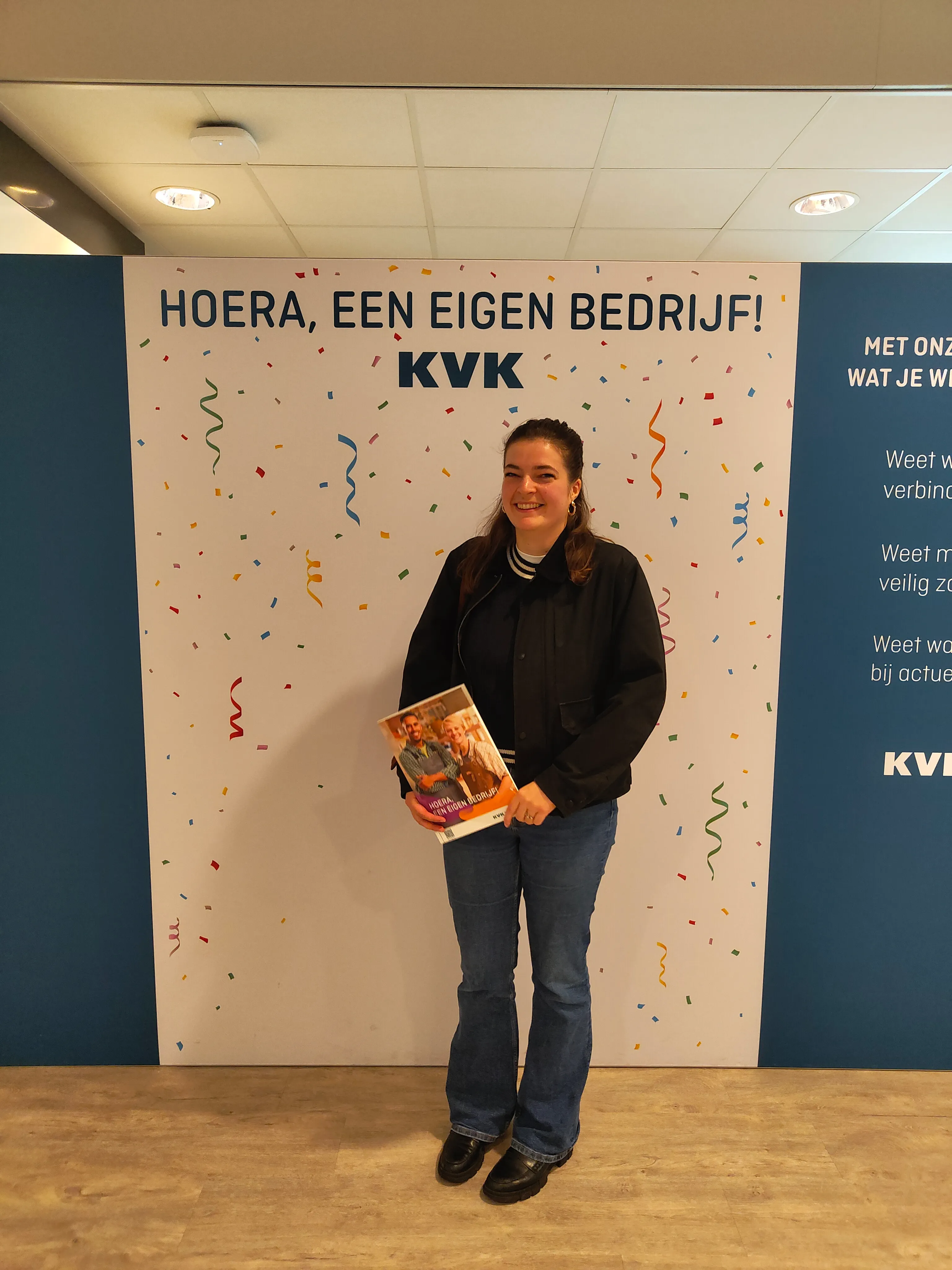 Tilia aan het werk in de bakkerij